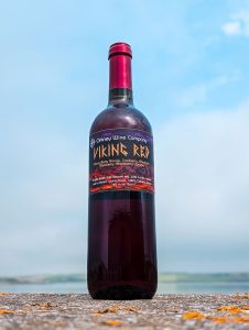 Orkney wine viking aronia berry vegan and sulphur free Scottish wine